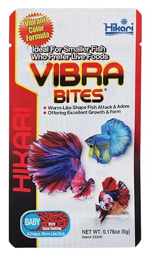 Hikari Vibra Bites Baby Tropical Fish Food, 0.18 oz