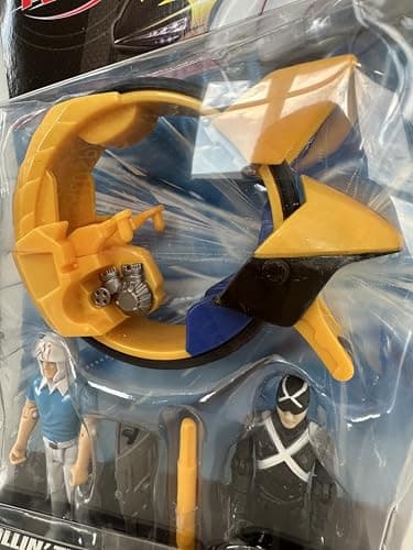 Hot Wheels Speed Racer Action Figure 2 Packs. Set of 3 Includes Rollin Thunder, Battle Board and Kart Cannon - Includes Speed Racer, Cannonball Taylor, Royalton, Spridle & Chim Chim — view 4