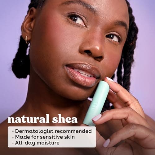 eos Natural Shea Lip Balm- Birthday Cake, All-Day Moisture, Shea Butter, Dry Lip Care, 0.14 oz — view 2