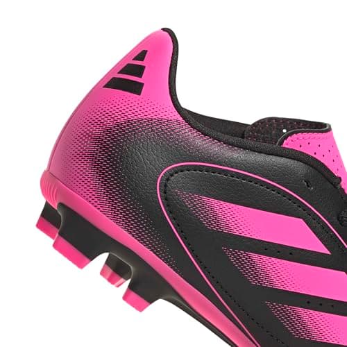 Adidas Unisex-Kids Goletto IX Firm Ground/Multi Ground, Black/Lucid Pink/Black, 6 — view 6