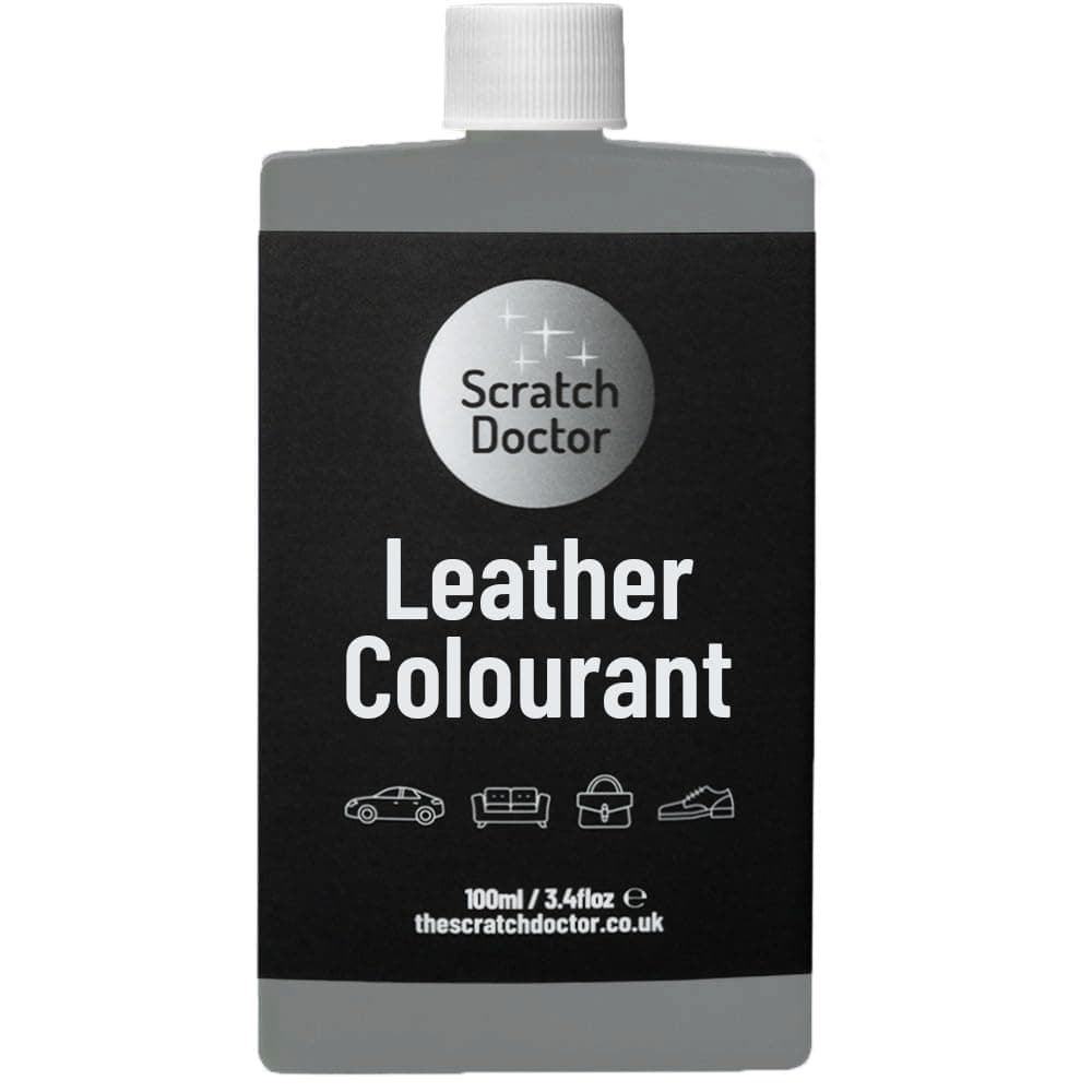 Scratch Doctor Leather Colourant Restore & Repair Leather Faux Vinyl Paint for Furniture Sofas Car Seats Shoes Handbags (Black, 500ml) — view 12