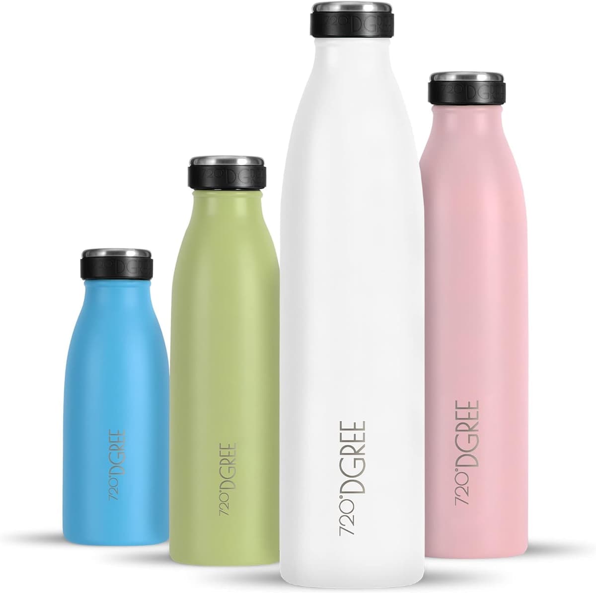 720°DGREE Vaccum Insulated Water Bottle “milkyBottle“ - 750 ml - Insulated, Leakproof, BPA-Free, Thermo Flask - for Sports, Gym, Fitness, School, Kids, Travel, Outdoor, Hot, Cold & Carbonated Drinks — view 59