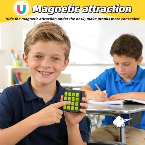 Rechargeable 2-in-1 Separable Magnetic Sound Effects Machine,16 Hilarious Sounds,Volume Adjustment,Kids Prank Gifts Toys for Boys Girls,Stocking Stuffer for 6 7 8 9 10 11 12 Year Old Boys Toys Gifts — view 4