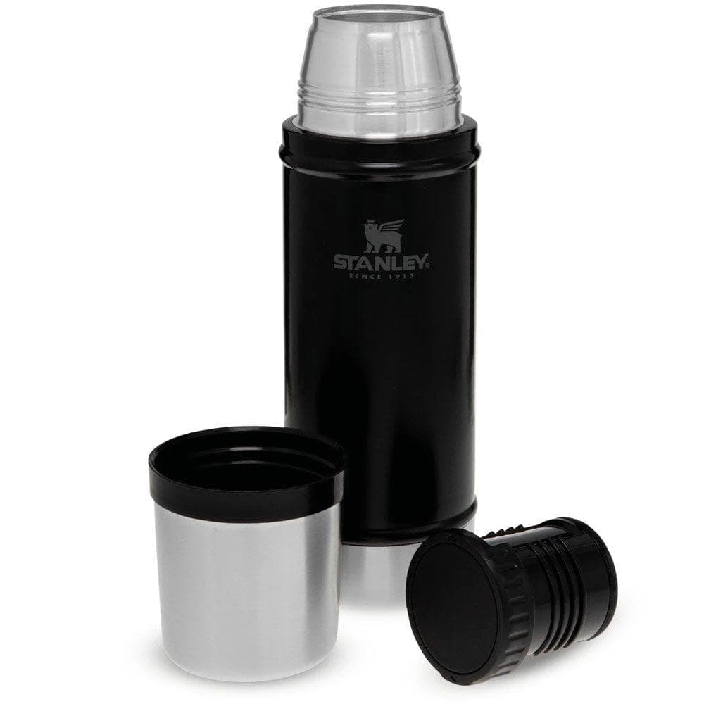 Stanley 1913 Classic Legendary Thermal Flask 0.47L - Keeps Hot Or Cold for 15 Hours - BPA-Free Insulated Bottle - Stainless Steel Coffee Flask - Leakproof - Dishwasher Safe - Matte Black — view 4
