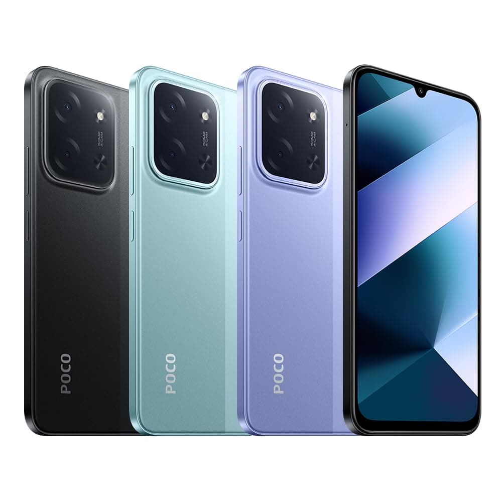 XIAOMI POCO C85 - Smartphone de 8+256GB, Cámara Dual de 50MP con AI, Pantalla inmersiva de 6,9”, Potente procesador Octa-Core, Carga rápida de 33W, 6000mAh, Cargador no Incluido, Negro (Versión ES) — view 2