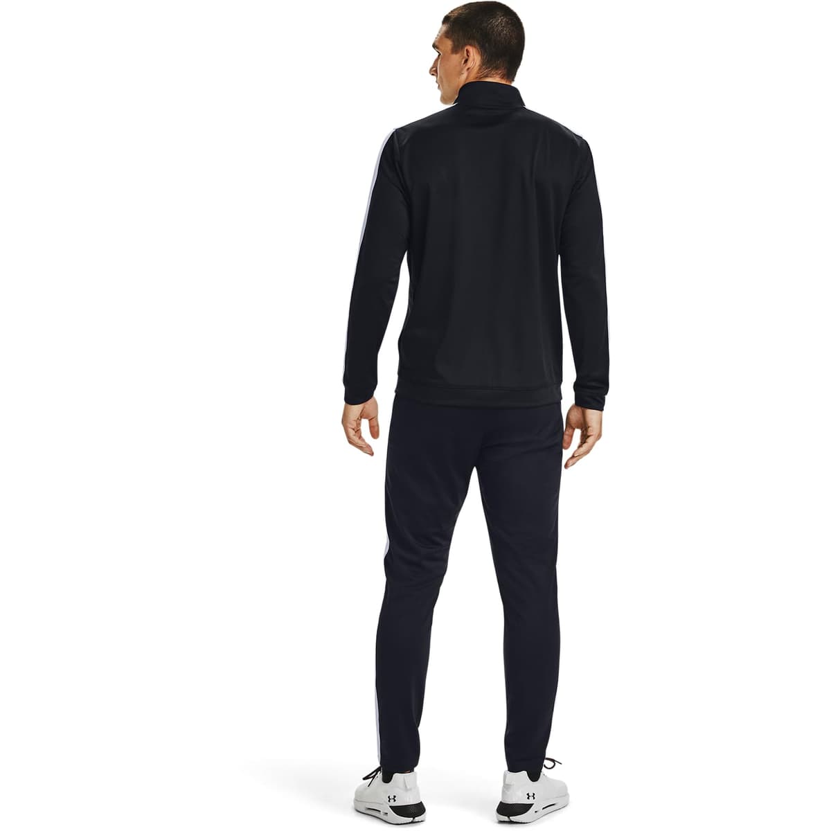 Under Armour Hombre Chándal De Punto, Pitch Grey/Black — view 6