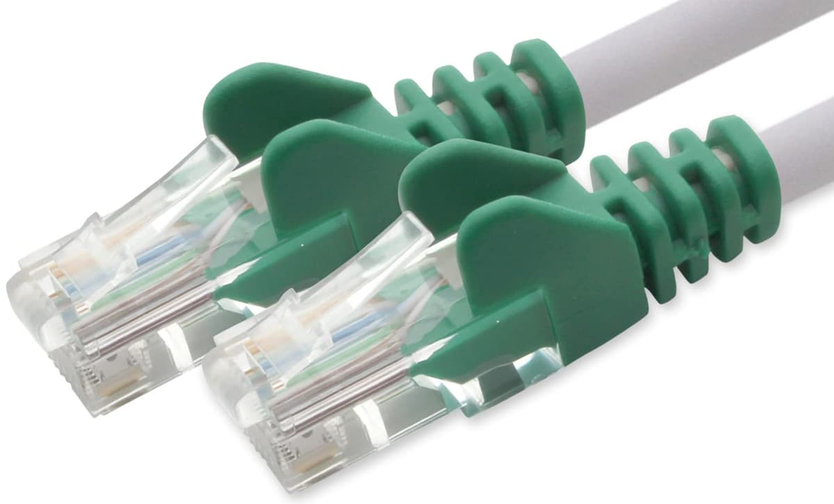 1aTTack.de 0.25m - black - 10 pieces - (PACK) - CAT.6 CAT6 Ethernet LAN network cable 1000 Mbit/s patch cable — view 23