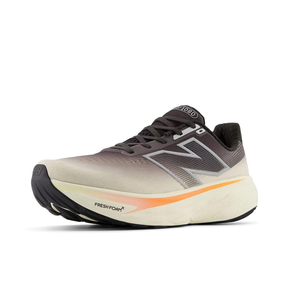 New Balance Fresh Foam X 1080 V14 - Tenis de Correr para Hombre, Clementina/Angora/Cemento Negro — view 14