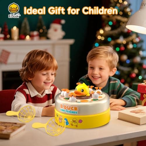 BDUCK+ Board Games for Toddlers, Kids Toys Jumping Ducks Game for Kids 4-8, 2 Players Family Board Game Interactive Educational Toy for Boys Girls, Birthday Gifts for Age 3 & Up — view 8