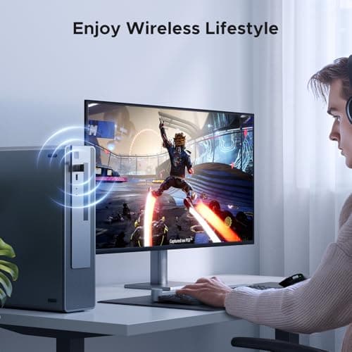 UGREEN Bluetooth 6.0 Adapter for PC, USB Bluetooth Dongle 6.0 EDR BLE Low Latency, Wireless Audio Transfer for Windows 11/10/8.1, for Headphones, Speakers, Keyboard, Mouse, Game Controller — view 5