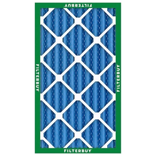 Filterbuy 16x25x4 Air Filter MERV 13 Optimal Smoke & Allergy Defense (2-Pack), Electrostatic Pleated HVAC AC Furnace Filters Replacement, Made in USA (Actual Size: 15.50 x 24.50 x 3.63) — view 8