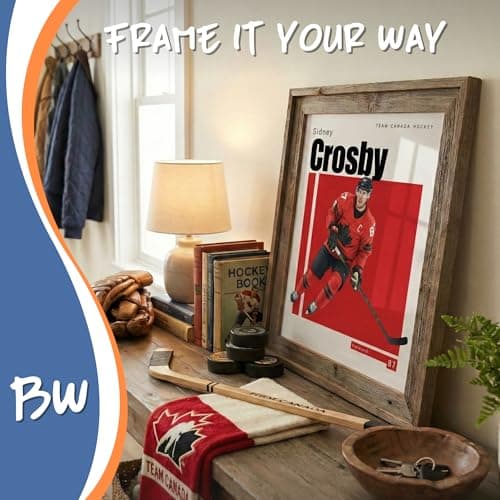 Canadian Olympic Hockey Stars 2026 Posters - Set of 12 Team Canada Prints - McDavid, Crosby, MacKinnon, Makar, Celebrini - Complete Canada Olympic Hockey Wall Decor 8x10 Inches Unframed — view 5