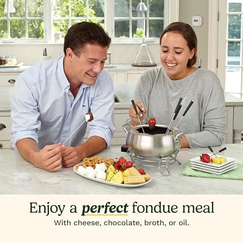 Cuisinart Electric Fondue Set, Nonstick Interior, 3-Quart Pot & 8 Forks — view 3