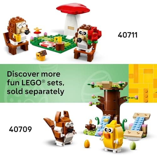 LEGO Spring Animal Playground Building Toy - Pretend Play Set with Squirrel and Bird Figure for Boys and Girls, Ages 8+ - Gift Idea for Easter and Kids' Birthdays - 40709 — view 6