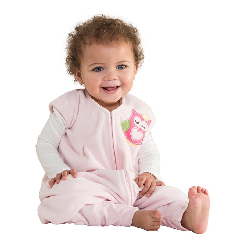 HALO Micro-Fleece Sleepsack Swaddle, 3-Way Adjustable Wearable Blanket, TOG 3.0, Confetti, Newborn, 0-3 Months — view 25