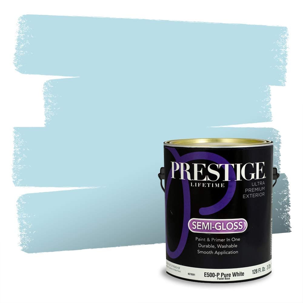 PRESTIGE Paints Interior Paint and Primer In One, 1-Gallon, Semi-Gloss, Comparable Match of Valspar* Dewdrop* — view 1416