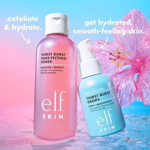 e.l.f. SKIN Thirst Burst Pore-fecting Toner, Hydrating & Exfoliating for Face, Smooths, Plumps & Minimizes Pores, Infused with Salicylic Acid, Vegan & Cruelty-Free — view 7