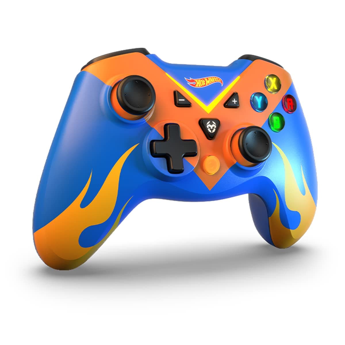 KROM KEY - Gamepad con cable, X-input y Direct - input, joystick y gatillos analógicos, función turbo, compatible con PC, PS3 y Android, color negro — view 9
