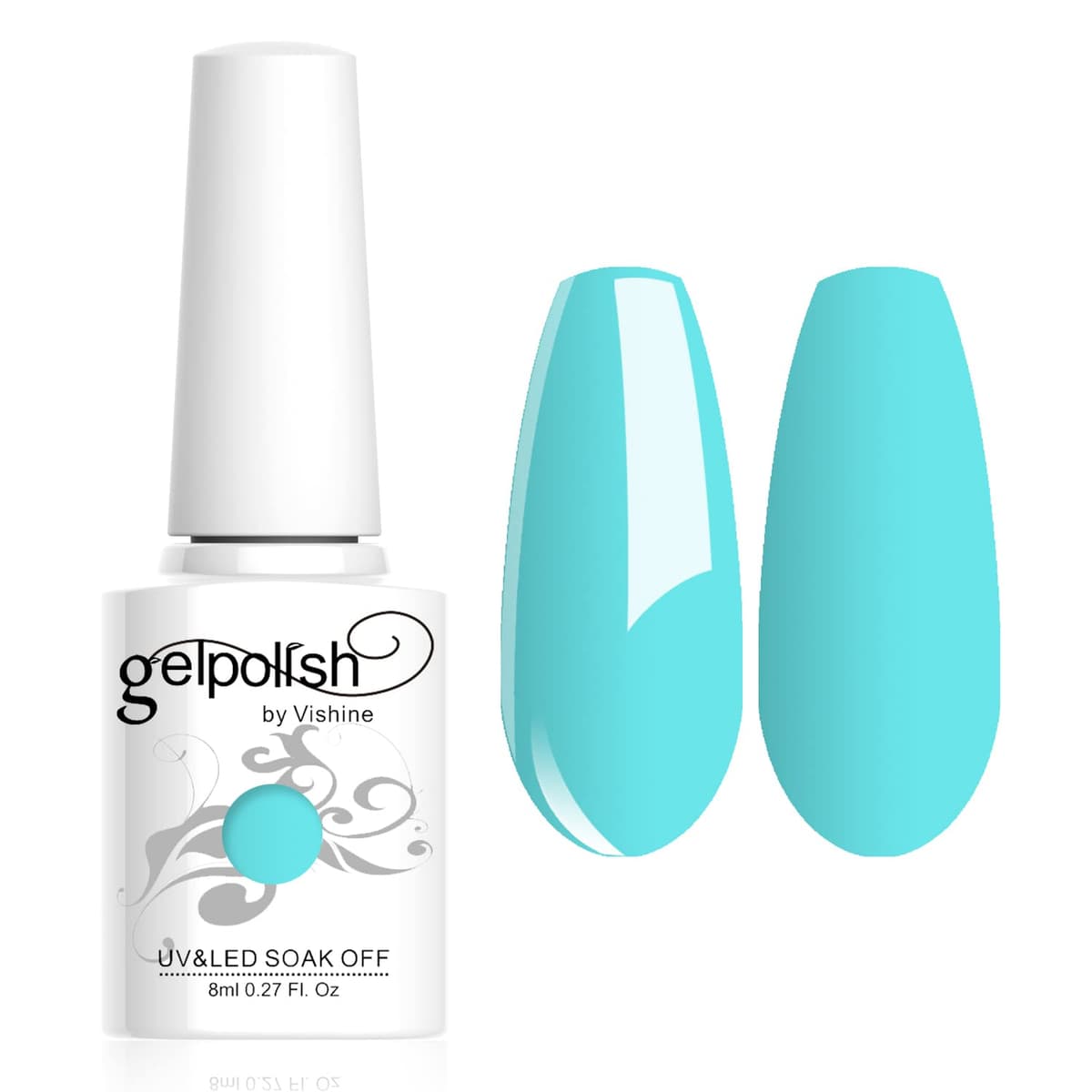 Vishine 15ml Semipermanente Esmalte de uñas en gel Soak-off UV LED Manicure Barniz Geles DIY Salon Neon Pink # 2039 — view 14