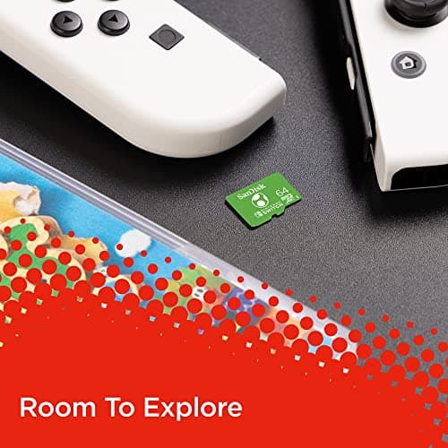 SanDisk 64GB microSDXC-Card Licensed for Nintendo-Switch, Yoshi Edition - SDSQXAO-064G-GN6ZN — view 4