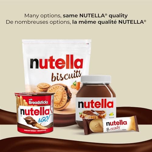 NUTELLA BISCUITS Cookies filled with NUTELLA Hazelnut Spread With Cocoa - Perfect Snack to Share - 20 Cookies Per Pack - 276 g — view 5