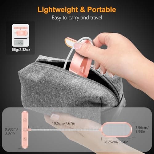 Gritin Rechargeable Book Light for Reading in Bed with 19 LED — view 7