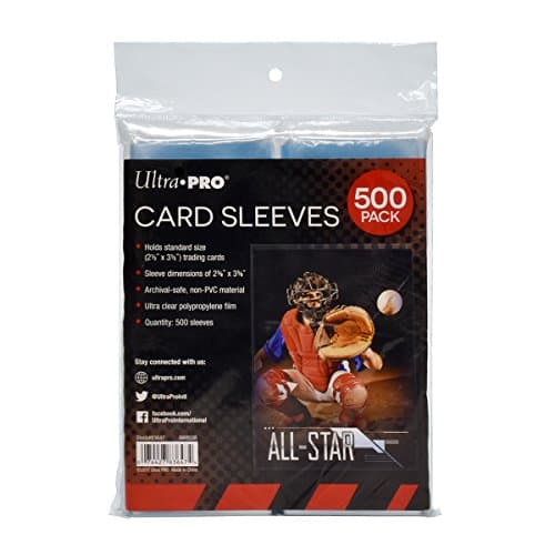 Ultra PRO 2.5" x 3.5" Soft Trading Card Penny Sleeves (500ct)