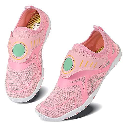 MAYZERO Kids Water Shoes Boys Girls Aqua Socks Non-Slip Quick Dry Swim Shoe Barefoot Beach Pool Shoes (Little Kid/Big Kid)