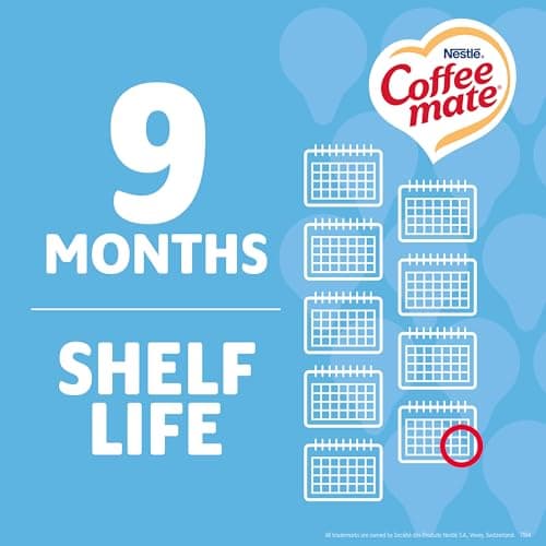 Nestle Coffee mate Coffee Creamer, French Vanilla, Liquid Creamer Singles, Non Dairy, No Refrigeration, 0.375 fl oz Tubs (Pack of 360) — view 4
