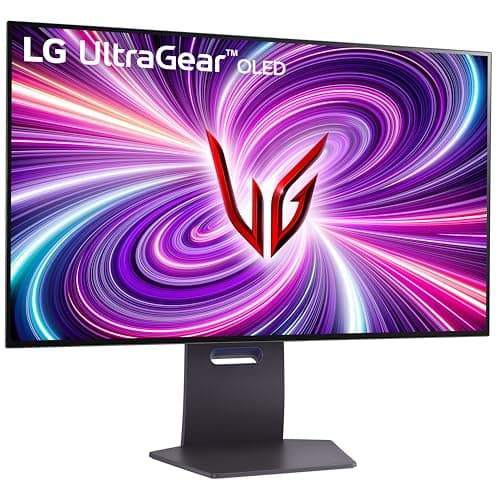 LG 32GS95UE-B 32'' Ultragear™ OLED Gaming Monitor with UHD Display Dual Mode 240Hz, 480Hz 0.03ms G-SYNC, FreeSync Premium Pro, HDR400 True Black, HDMI 2.1, Anti-Glare Tilt/Height/Swivel Stand — view 10