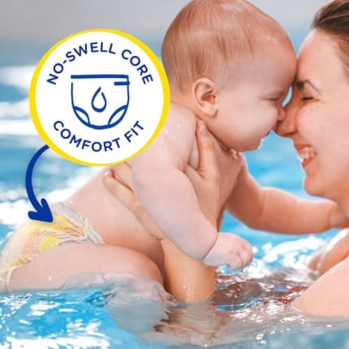 Pampers Swim Diapers - Splashers - Size 2-3, 20 Count, Gap-Free Disposable Baby Swimming Pants — view 6