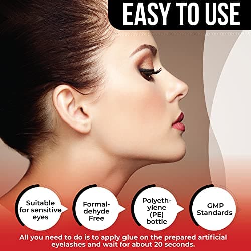 NOON'S UP Lash Glue Clear - Waterproof 24Hr Strong Hold, Sensitive Eyes 4ml — view 4