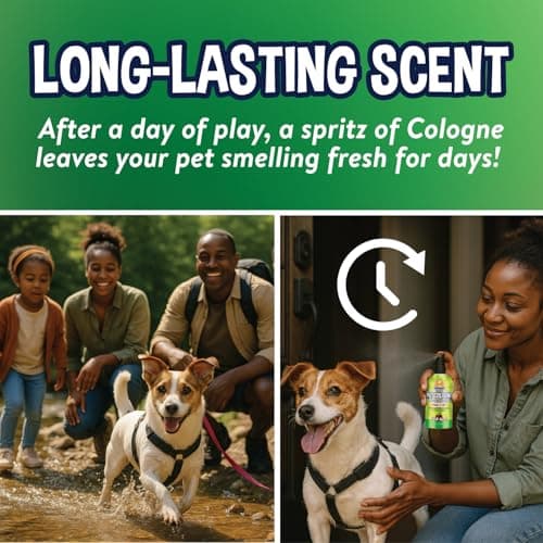 Bodhi Dog Premium Dog Cologne - Deodorizing Dog Perfume & Conditioner for Dogs & Cats - Natural Long Lasting Spray - Keeps Pets Fresh All Day - Gentle & Safe Formula, Made in USA (Fresh Apple 4 Fl Oz) — view 2