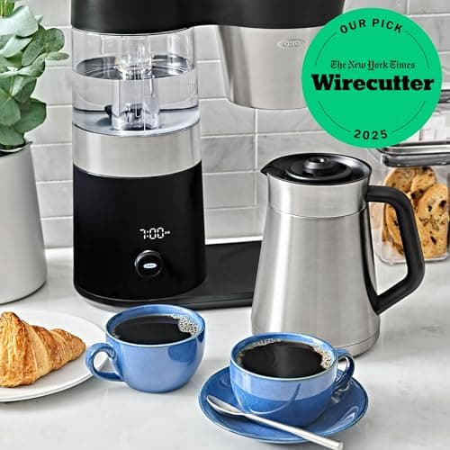 OXO Brew 9-Cup Drip Coffee Maker – Programmable Machine, Stainless Steel — view 5