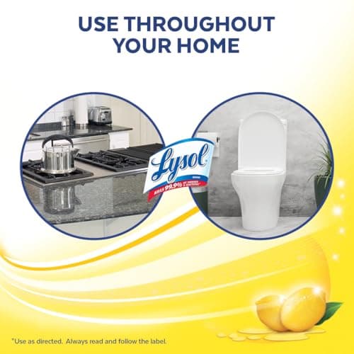 Lysol All Purpose Cleaner Trigger Spray, Lemon Scent, 650 mL — view 5