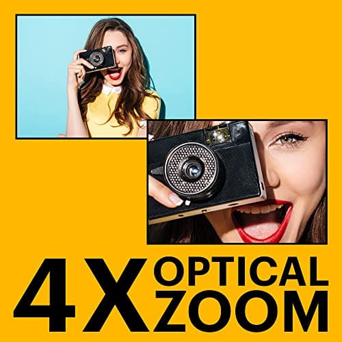 Kodak PIXPRO FZ45 Digital Camera, 16MP Point & Shoot with 4X Optical Zoom, 27mm Wide Angle, 2.7 Inch LCD, 1080p Video, Black — view 2