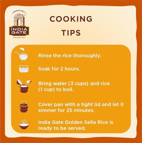 India Gate - Rice Bags (India Gate Parboiled Sella Basmati Rice) — view 4