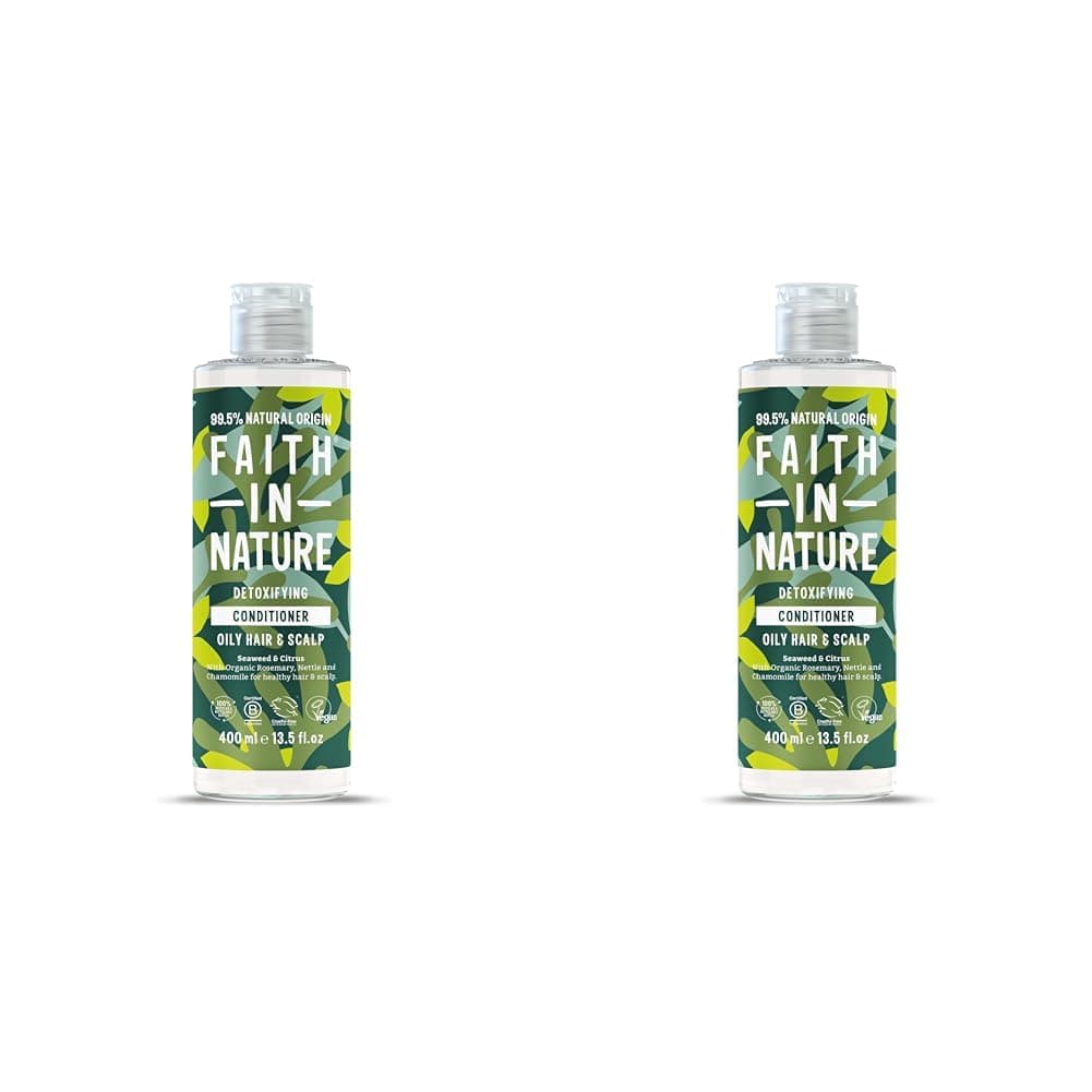 Faith In Nature Organic Coconut Conditioner, Hydrating for Dry Hair & Scalp, Vegan & Cruelty Free, No SLS, Silicones or Parabens, 400ml — view 12