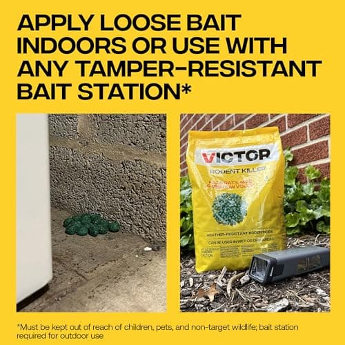 Victor Rodent Killer, 4 lb Fish-Flavored Bait Balls, Mouse Poisoning Bait — view 5