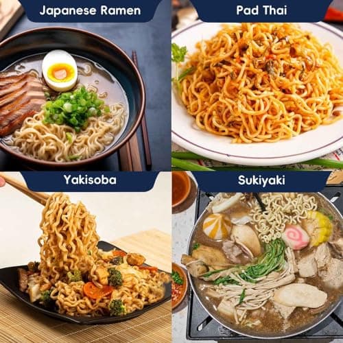 SUNGIVEN Organic Ramen Noodles, Healthy Low Sodium Noodles, Ready in 3 Minutes, Non-Fried Instant Noodles, No Additives or Preservatives, 2.46 OZ (Pack of 10) 24.69 Oz — view 4