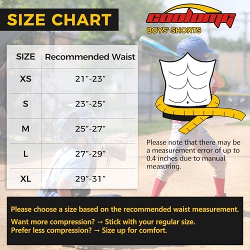 COOLOMG Boys Compression Shorts with Athletic Cups Groin Protector Support Jock Shorts for Kids Youth Black — view 2