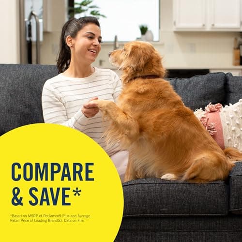 PetArmor Plus Flea and Tick Prevention for Dogs, Small Dog Flea and Tick Treatment, 3 Doses, Waterproof Topical, Fast Acting (5-22 lbs) — view 5