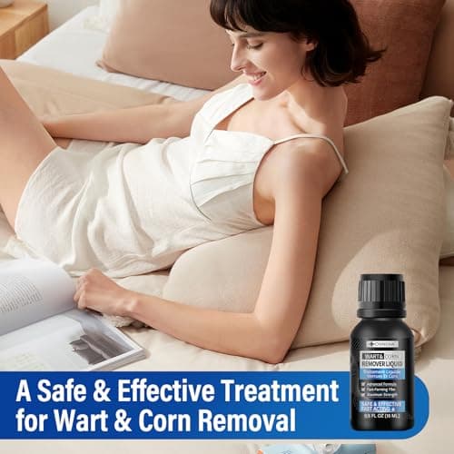 OSNOIA Extra Strength Wart Remover Liquid with 17% Salicylic Acid, Fast Acting Treatment for Plantar & Common Warts, Corn Remover for Feet and Toes (15ml, Warts Remover (1 P)) — view 5