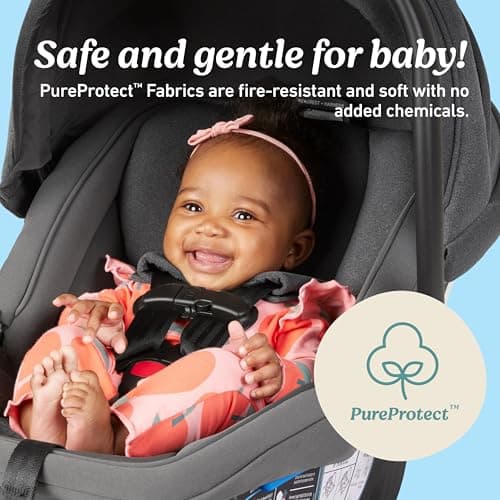 Graco® Gomax Infant Car Seat, Baseless Car Seat with Canopy, Rear Facing, Lightweight Carseat — view 5