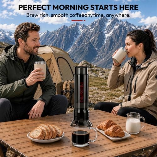 Camping French Press - Portable Coffee Maker for K Cup Pods and Grounds — view 5