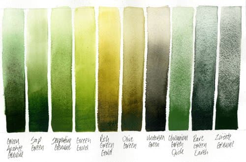 Daniel Smith, Green Gold Extra Fine Watercolor 15ml Paint Tube, 15 ml, 5 Fl Oz (284600139) — view 2