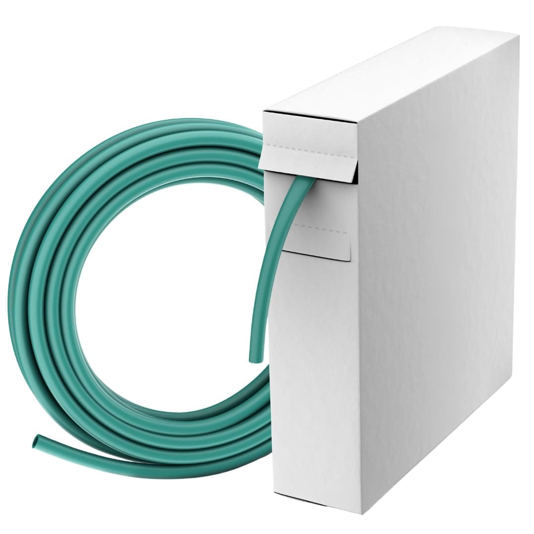 Gocableties - Mini Carrete termoretractil Negro - 12,7 mm x 6 m - Contracción 2:1 - Tubo termoretractil Impermeable para Aislamiento de Cables, Marcado, agrupación de Cables y Reparaciones — view 5
