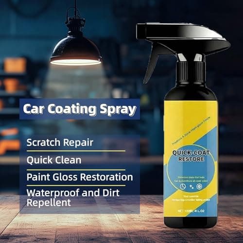2PCS Car Nano Quick Coat Restore Spray, Advanced Nano Auto Coating Agent, Quick-Acting Dust Proof Coating for Car Paint — view 2