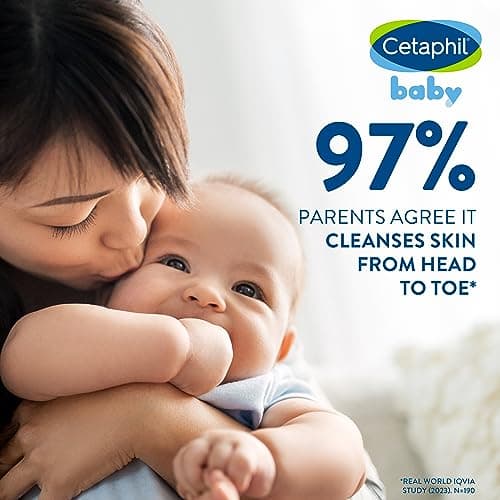 Cetaphil Baby Wash & Shampoo With Organic Calendula - Tear Free - Paraben, Colourant and Mineral Oil Free - 400ml Pump — view 5