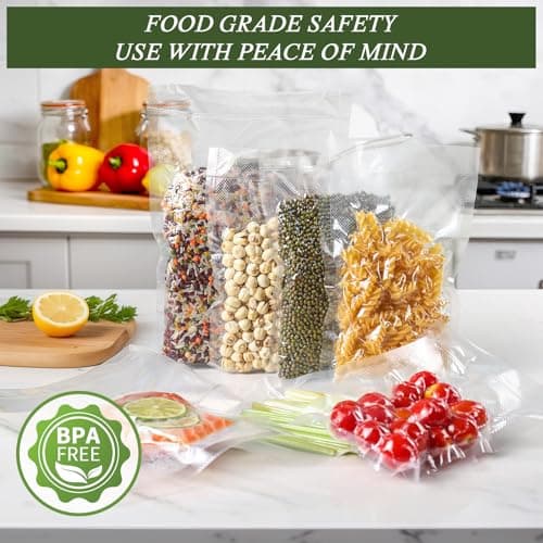 Vacuum Sealer Bags, 8" x 12" Quart, 50 Pcs — view 5